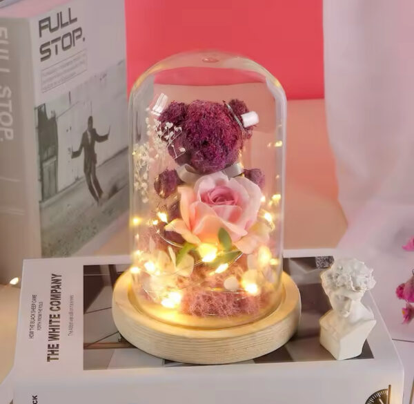 Eternal Rose LED Light Flower Luminous - Image 4